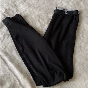 BLACK LONG JOHN BOTTOMS